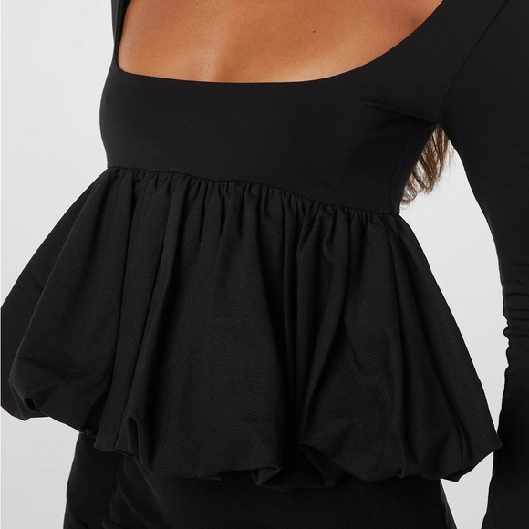 The Line by K uwe bubble top black - Picture 2 of 4